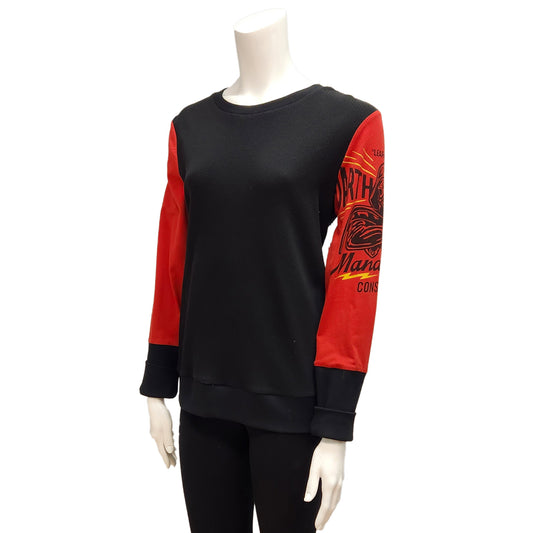 Long-sleeved t-shirt - BERLIN|L Red Darth Vader