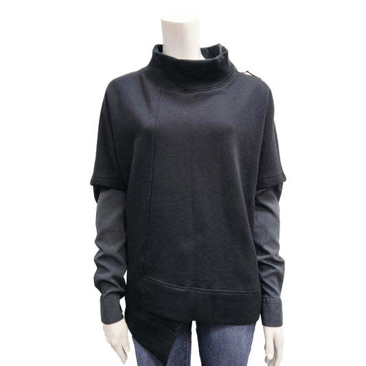 Women's fleece sweater - TOKYO | XL | Pinstripes